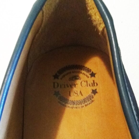 NIB Dark Blue Suede Drivers Moccasins Loafers 11.5  MSRP $119 - Picture 4 of 9